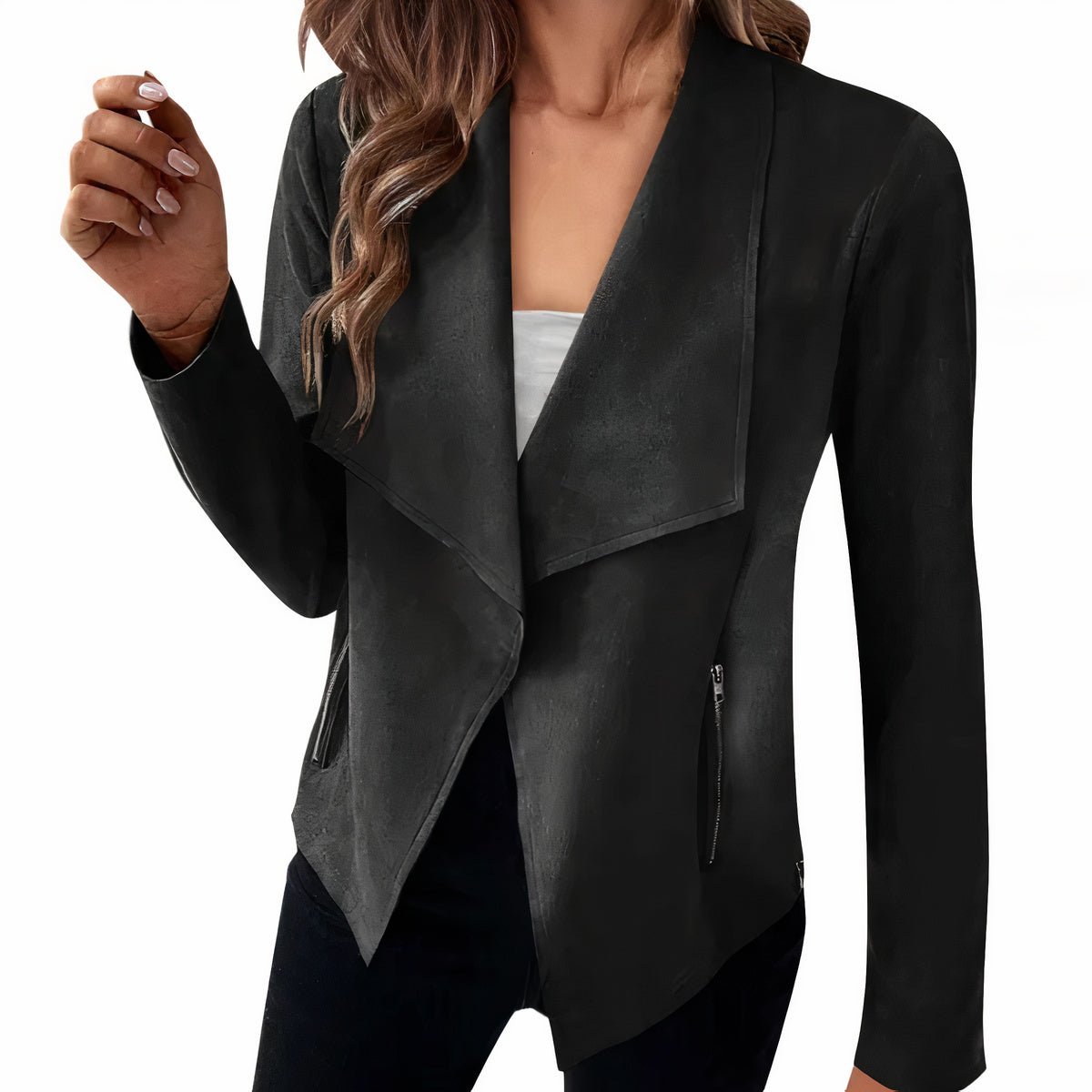 Wildleder-Blazer für Frauen - Saskia