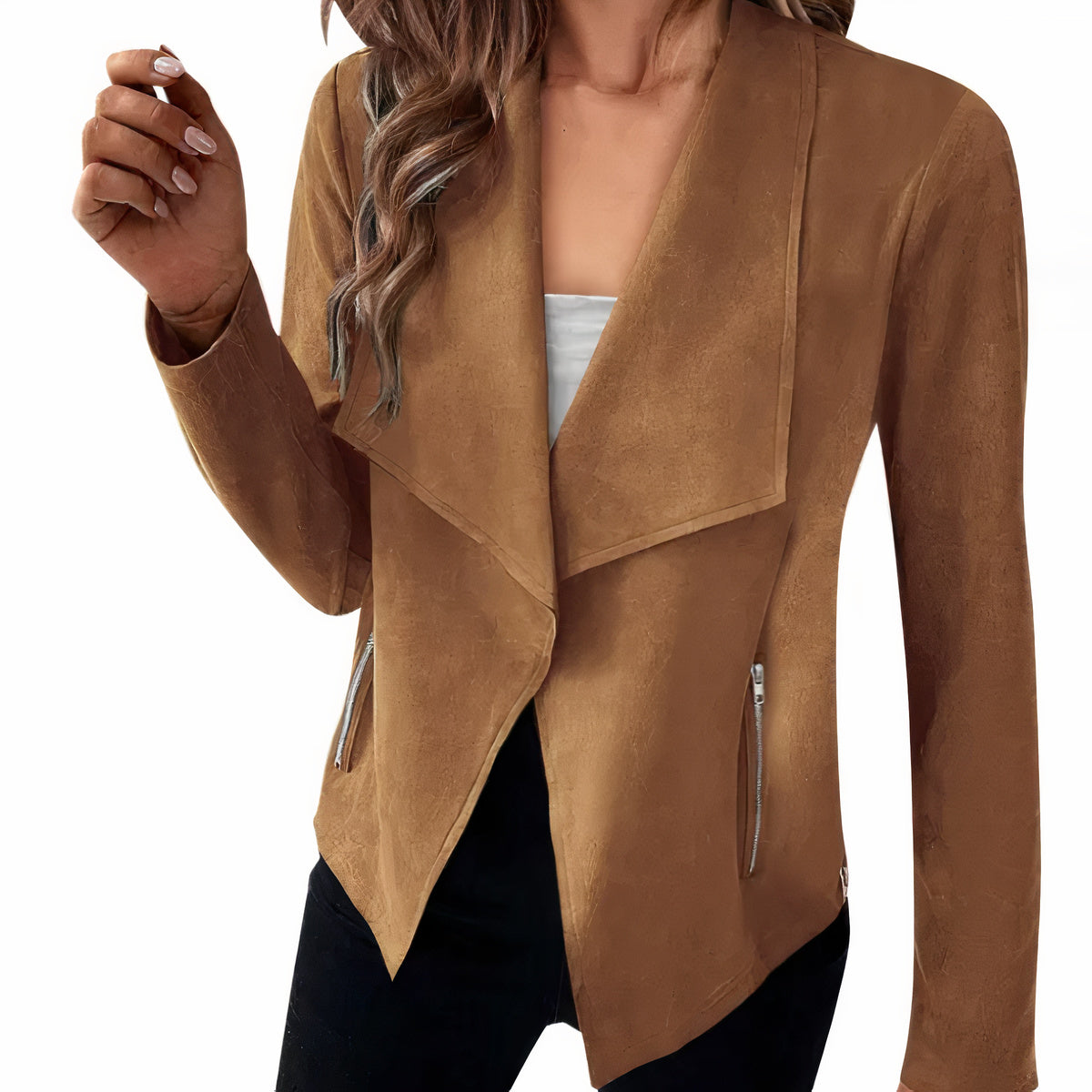 Wildleder-Blazer für Frauen - Saskia