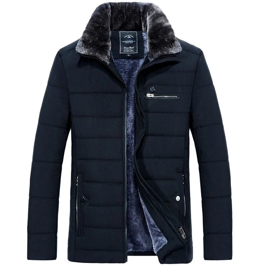 Stylischer warmer Herrenmantel Winterparka - Gildo