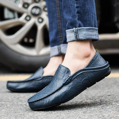 Orthopädische italienische Loafers aus Leder - Lance