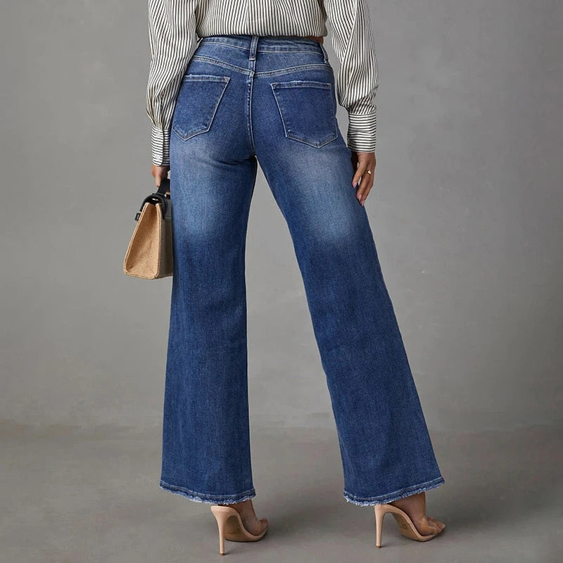 Mid-Rise Baggy Jeans - Cali