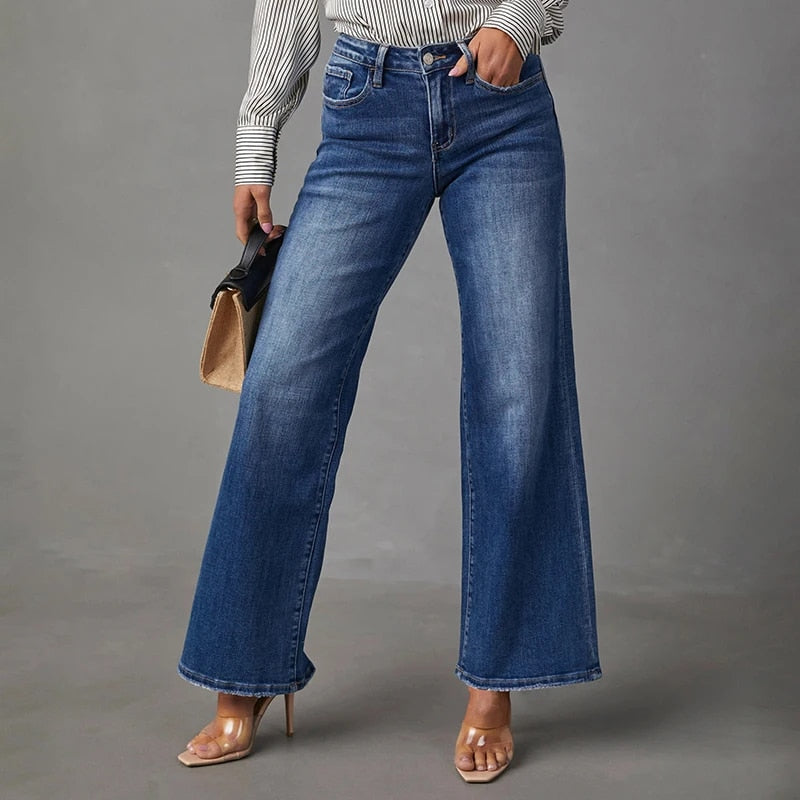 Mid-Rise Baggy Jeans - Cali