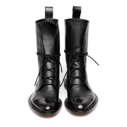 Leder Winterstiefel für Frauen - Livia