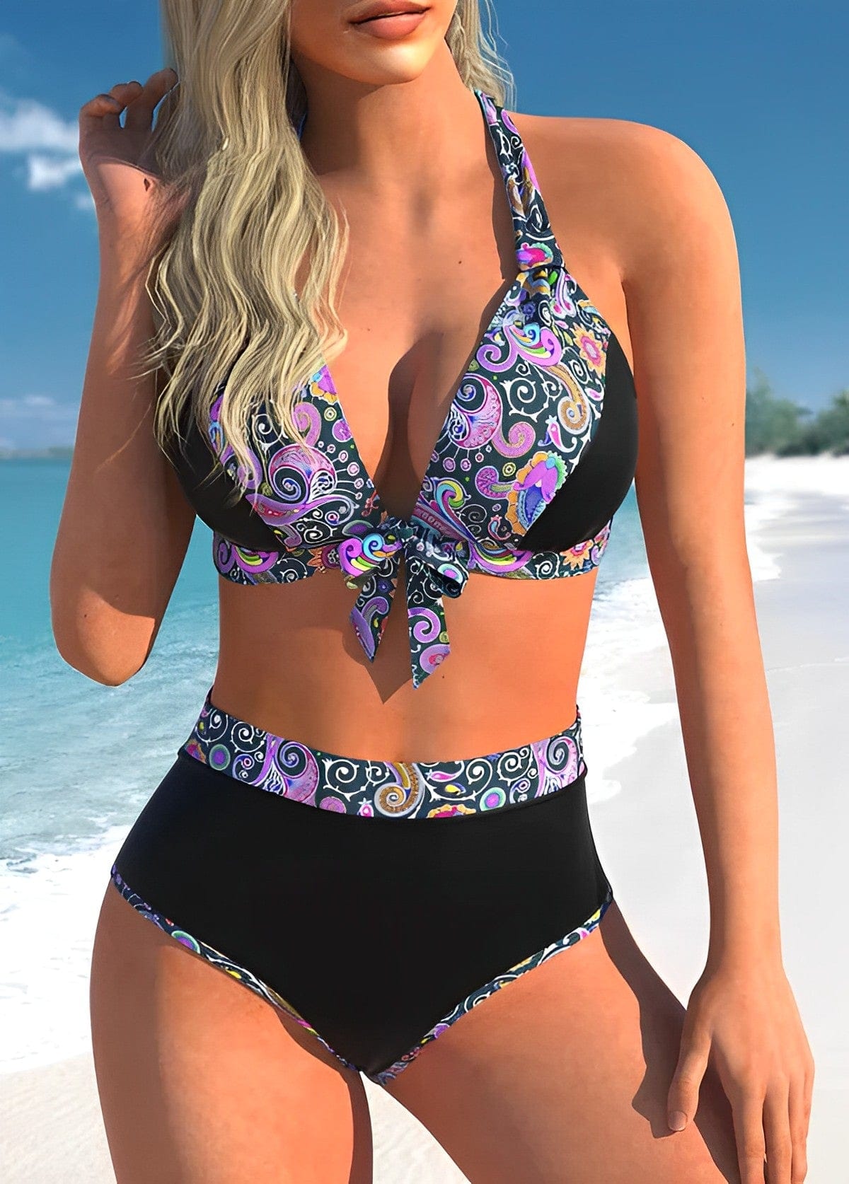 Bikini mit Mandala-Druck - Lan