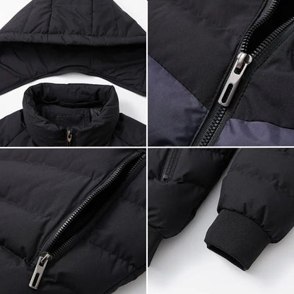 Bequeme Winterjacke für Männer mit ergonomischer Passform und winddichtem Design für kalte Tage