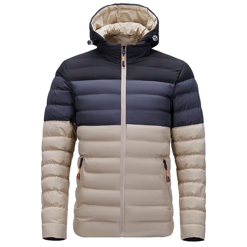 Bequeme Winterjacke für Männer mit ergonomischer Passform und winddichtem Design für kalte Tage