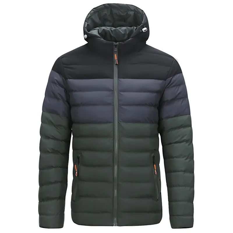 Bequeme Winterjacke für Männer mit ergonomischer Passform und winddichtem Design für kalte Tage