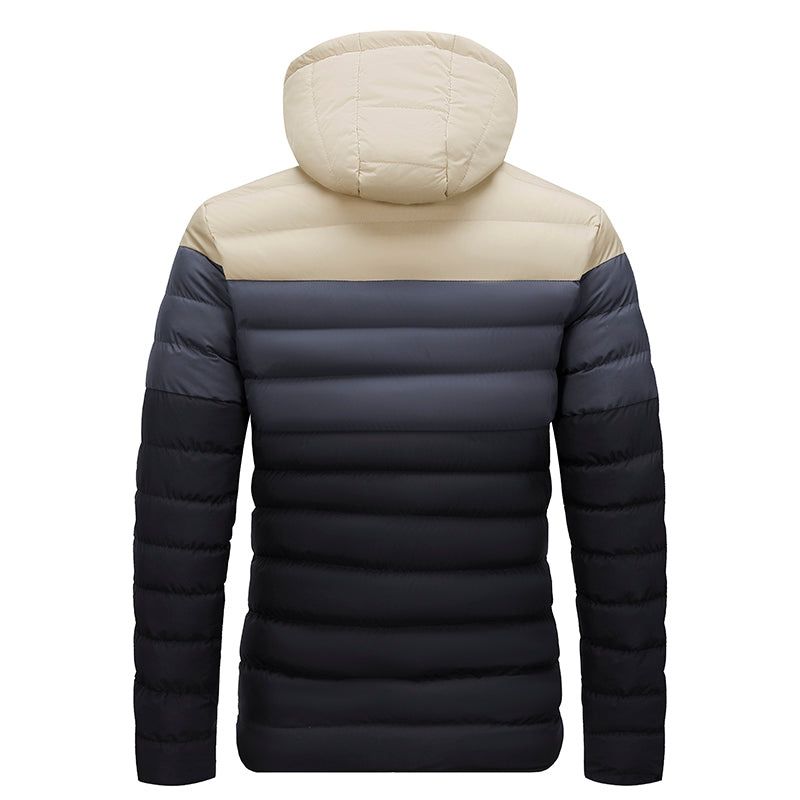 Bequeme Winterjacke für Männer mit ergonomischer Passform und winddichtem Design für kalte Tage