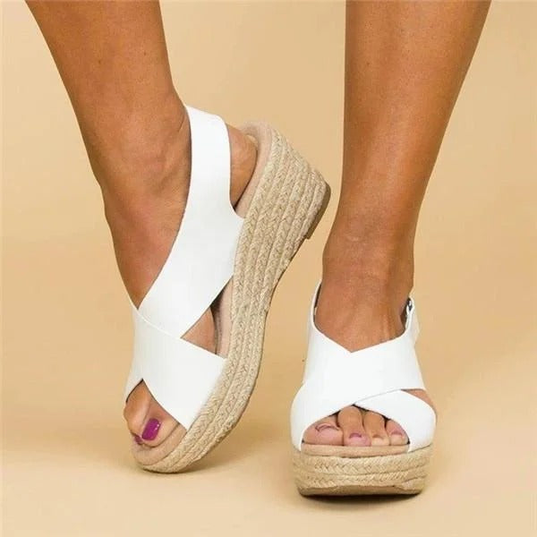 Elegante Espadrille-Sandalen - Asha