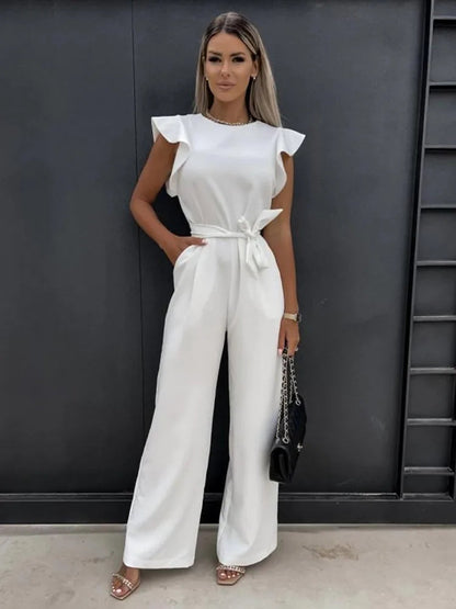 Eleganter Jumpsuit mit Rüschen - Cayce