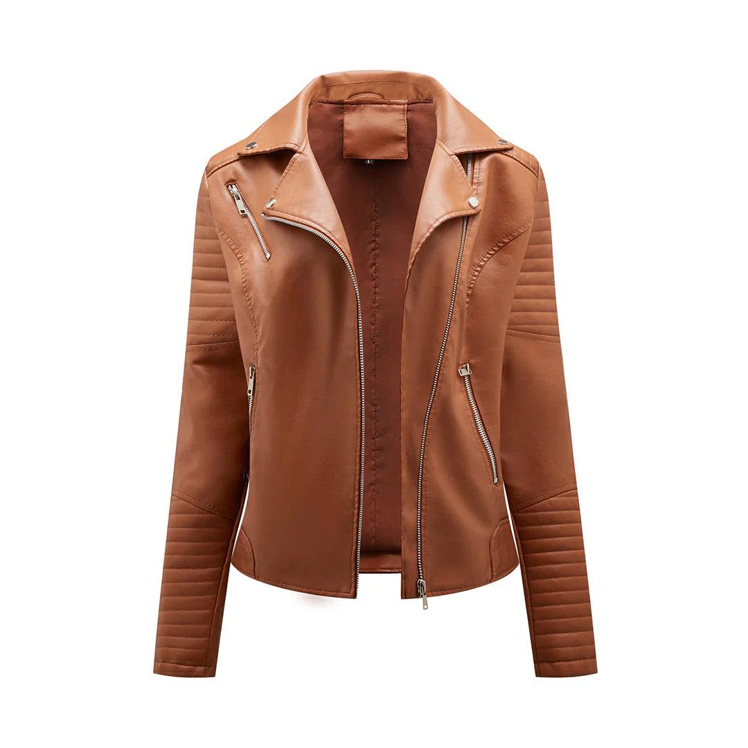 Elegante Lederjacke - Norie