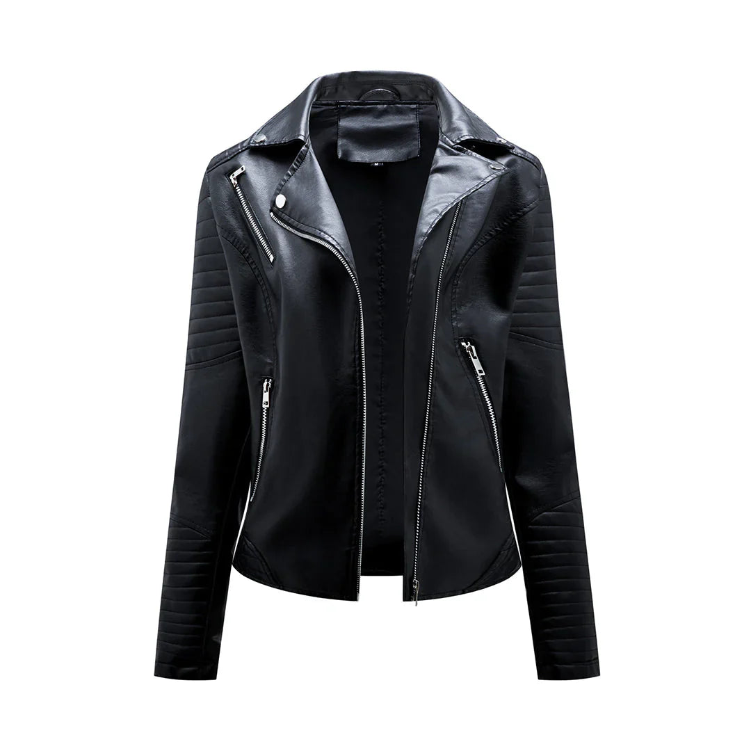 Elegante Lederjacke - Norie