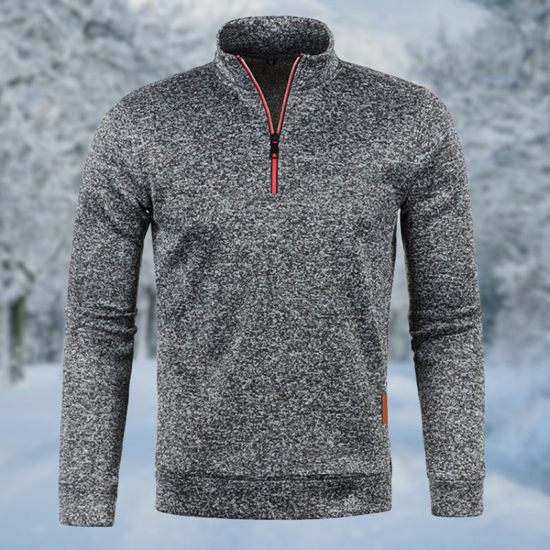 Warmer Strick-Rollkragenpullover - Benedikt