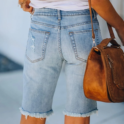 Stilvolle Denim-Shorts - Tess