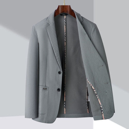 Luxe Formal Blazer für Männer – Eleganter Herrenblazer für formelle Anlässe, ideal für kühle Herbst- oder Wintertage.