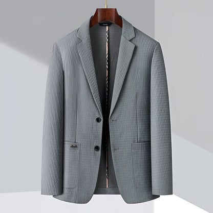 Luxe Formal Blazer für Männer – Eleganter Herrenblazer für formelle Anlässe, ideal für kühle Herbst- oder Wintertage.