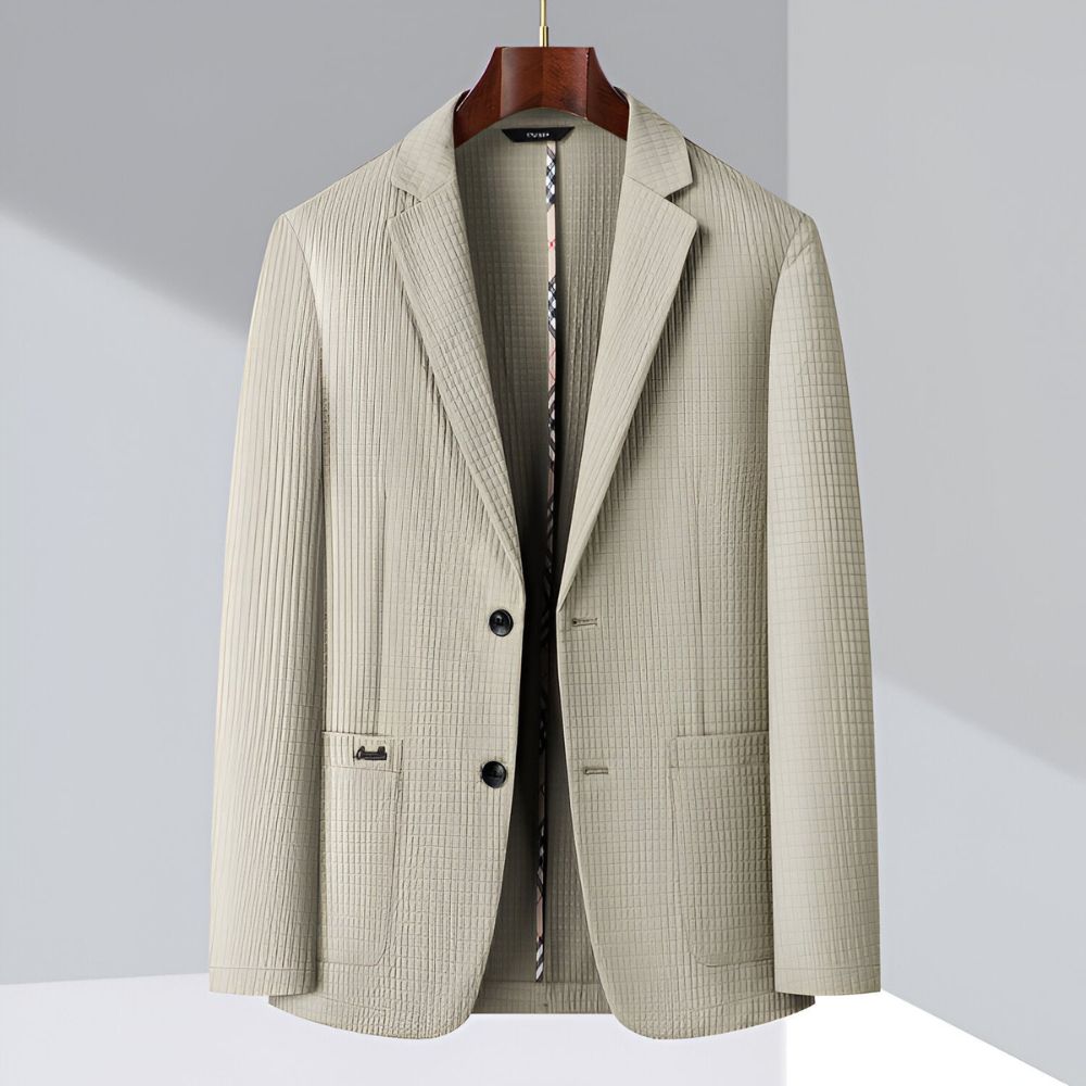 Luxe Formal Blazer für Männer – Eleganter Herrenblazer für formelle Anlässe, ideal für kühle Herbst- oder Wintertage.