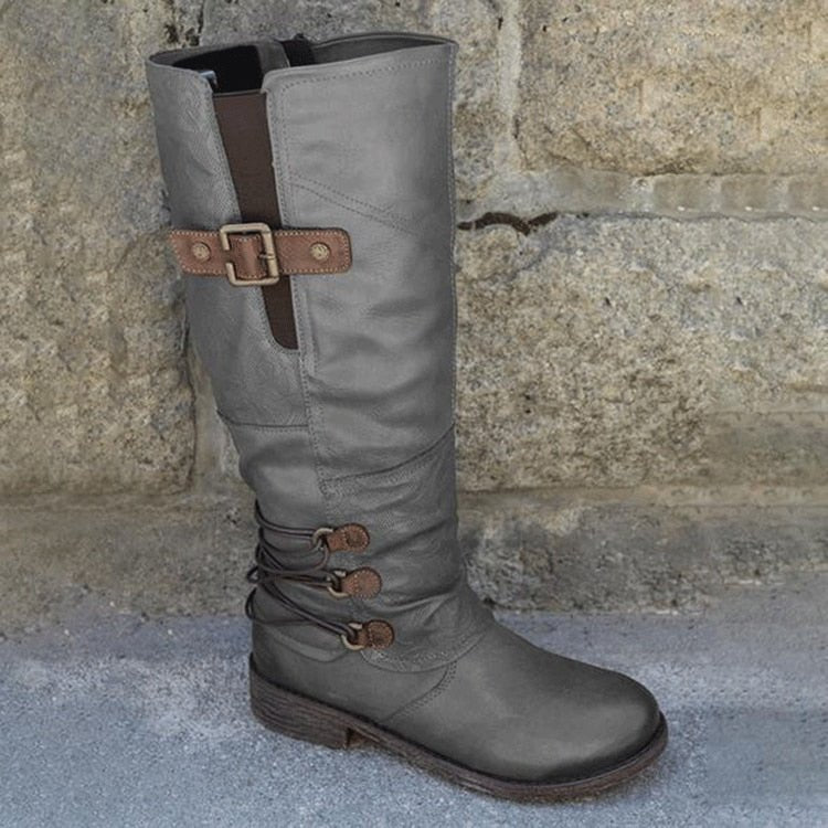 Stylische Mid-Calf Winterstiefel für Frauen - Selda