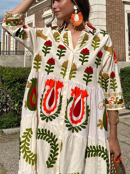 Sommer Trendkleid - Lenn