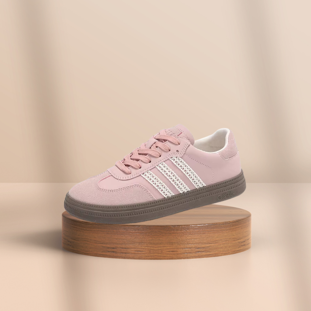 Stylische Komfort-Sneakers für Frauen, ideal für den Herbst, kombinieren Modebewusstsein mit ganztägigem Komfort und sportlicher Eleganz.