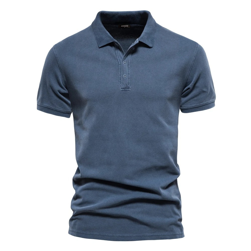 Herren-Poloshirt einfarbig - Rodney