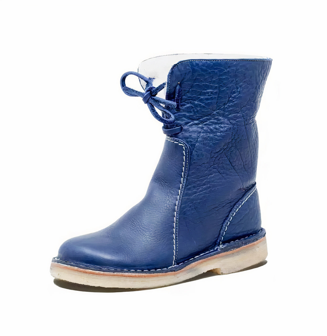 Wasserdichte Winterstiefel für Frauen, ideal für kalte Herbst- und Wintertage, mit warmem Futter und rutschfester Sohle.