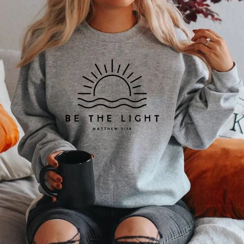 "Be The Light" Sweatshirt - Selene