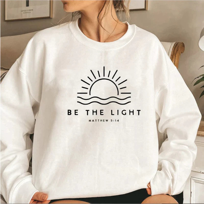 "Be The Light" Sweatshirt - Selene