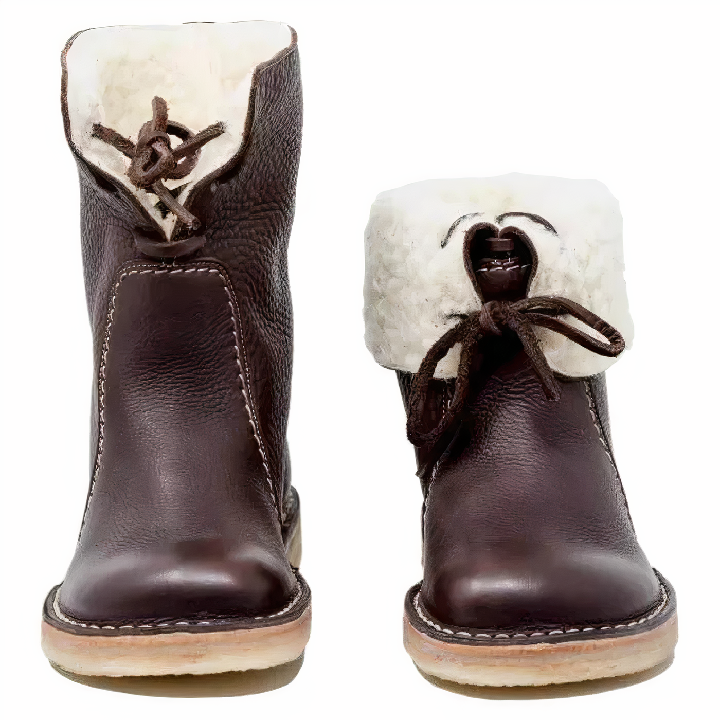 Leder Schneestiefel - Andrea