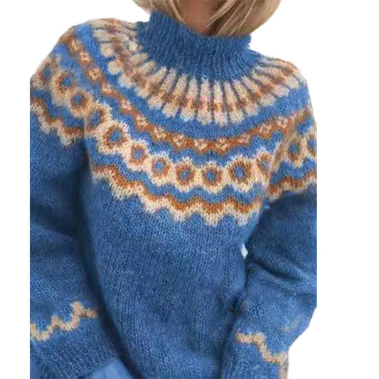 Rollkragenstrickpullover für Damen - Athena