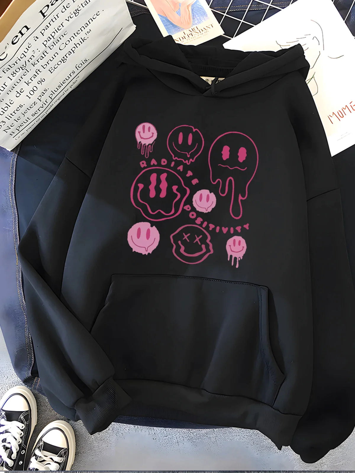 Lustige Grafik-Hoodie - Gia