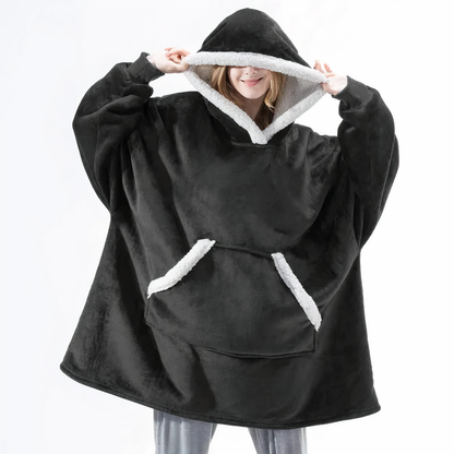 Kuschelige Kuscheldecke Hoodie - Regina