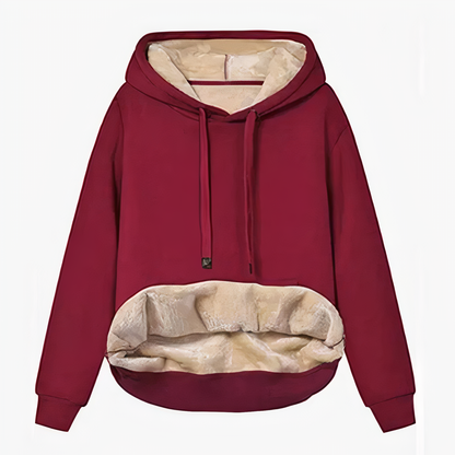 Mit Fleece gefütterter Hoodie - Serene