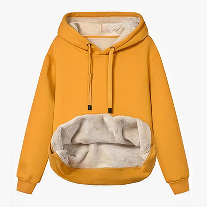 Mit Fleece gefütterter Hoodie - Serene