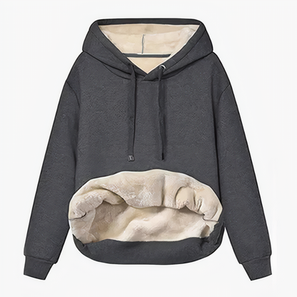 Mit Fleece gefütterter Hoodie - Serene