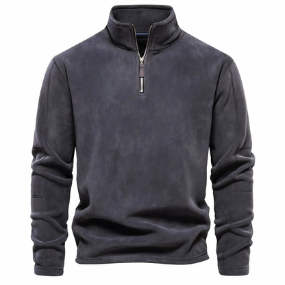 Kragen Zip Fleece Pullover - Xavier