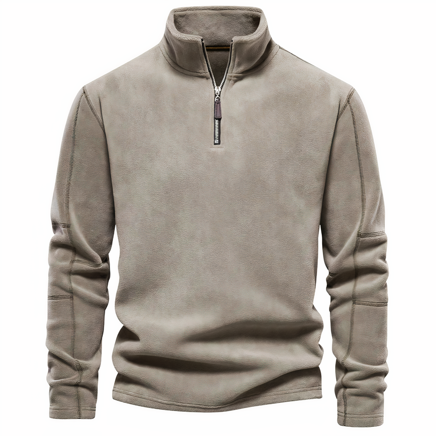 Kragen Zip Fleece Pullover - Xavier