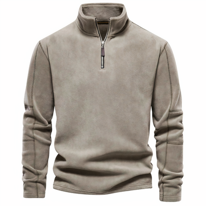 Kragen Zip Fleece Pullover - Xavier